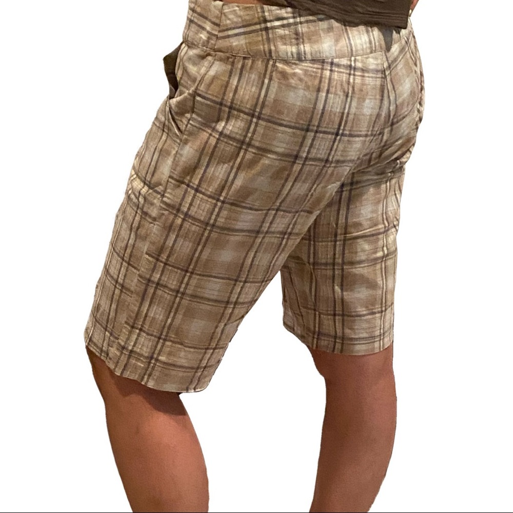 Full Tilt Plaid Bermuda Shorts